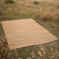 Jute field rug