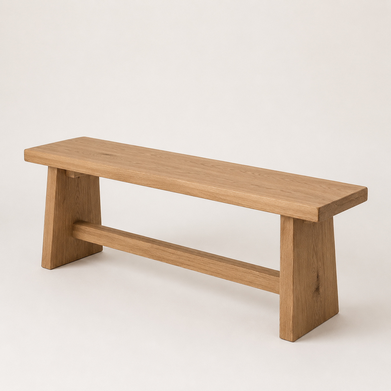 Oak Wood Bench