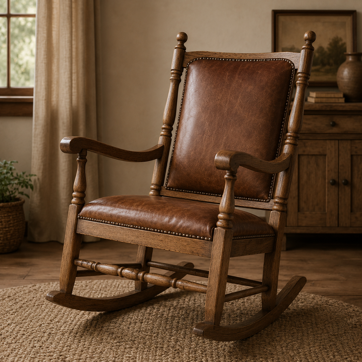 Wooden Rocking Chair
