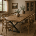 Solid Oak Dining Table
